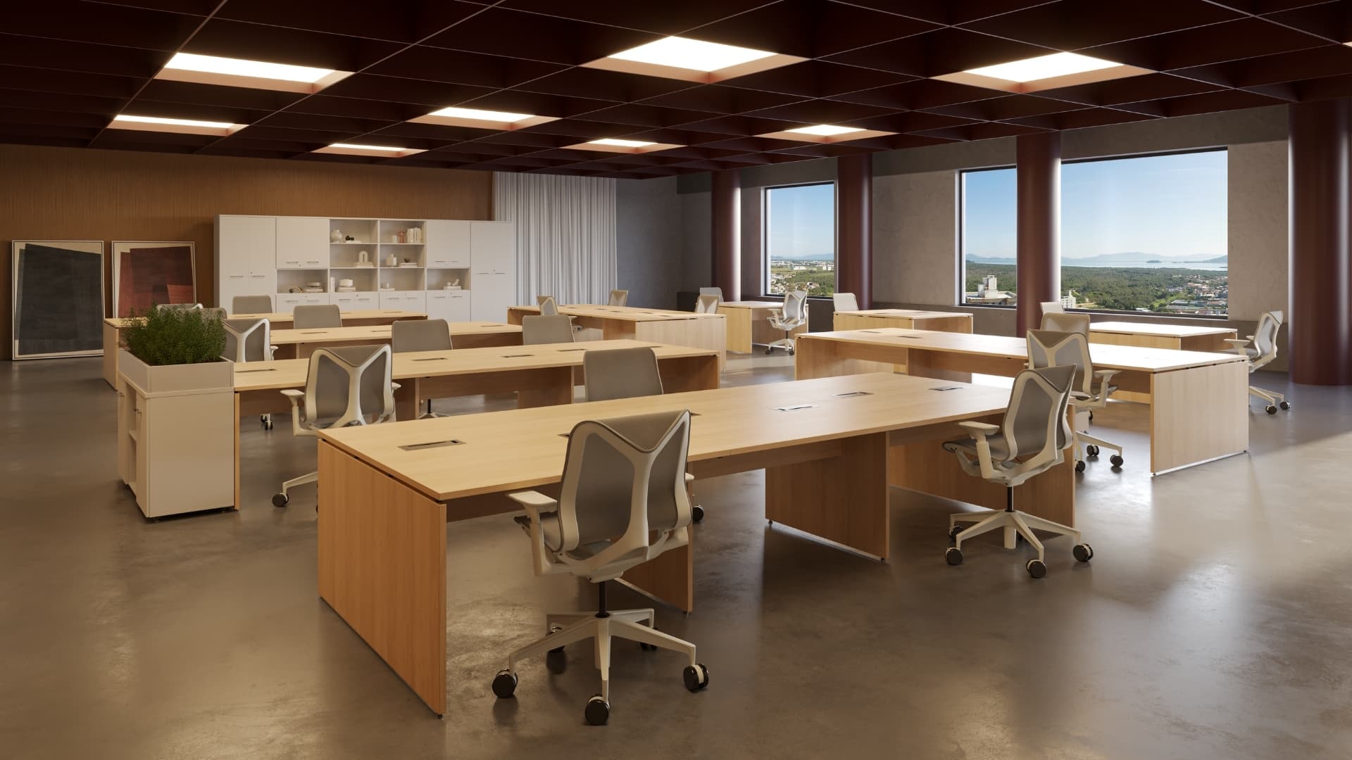 Linha M-Office: ambiente